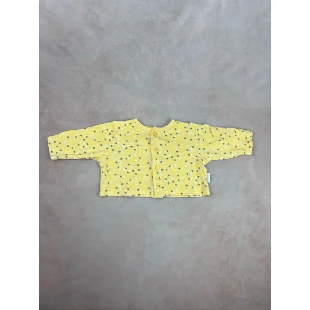 Vintage Star Celestial Style Top 0-3M Baby Newborn 90s Y2K